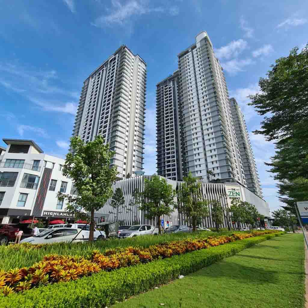 Tiến độ The Zen Residence cập nhật năm 2021