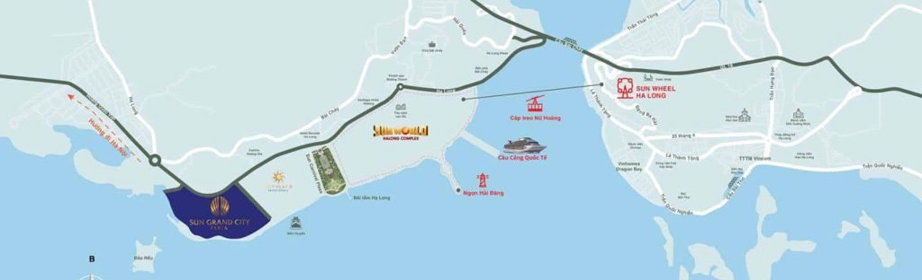 Vị trí Sun Grand City Feria Hạ Long ở đâu? Có gì tiềm năng?