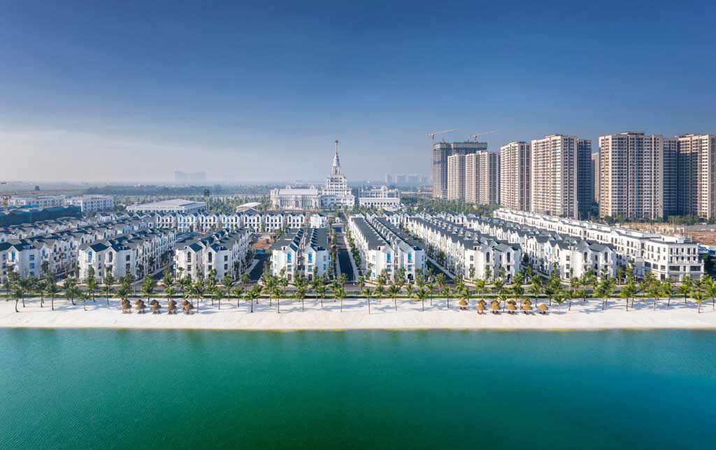 Tiến độ biệt thự San Hô Vinhomes Ocean Park cập nhật 2022