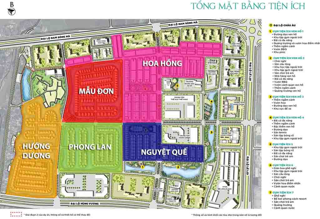 Vị trí tiểu khu Nguyệt Quế Vinhomes Star City ở đâu?