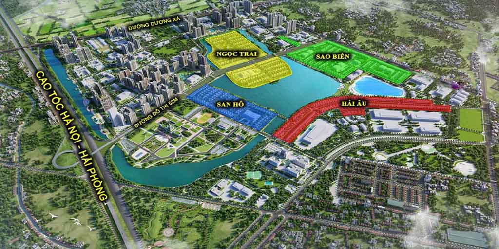 Vị trí biệt thự San Hô Vinhomes Ocean Park ở đâu? 