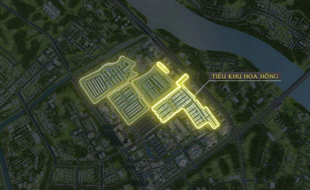 Vị trí tiểu khu Hoa Hồng Vinhomes Star City ở đâu?