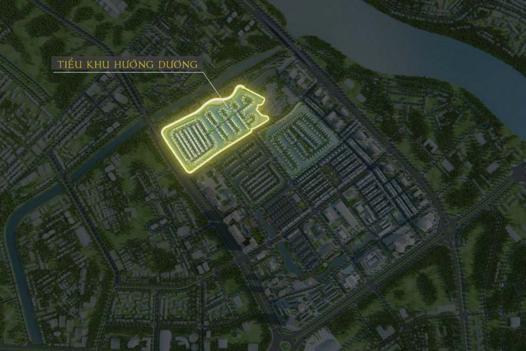 Vị trí tiểu khu Hướng Dương Vinhomes Star City ở đâu?