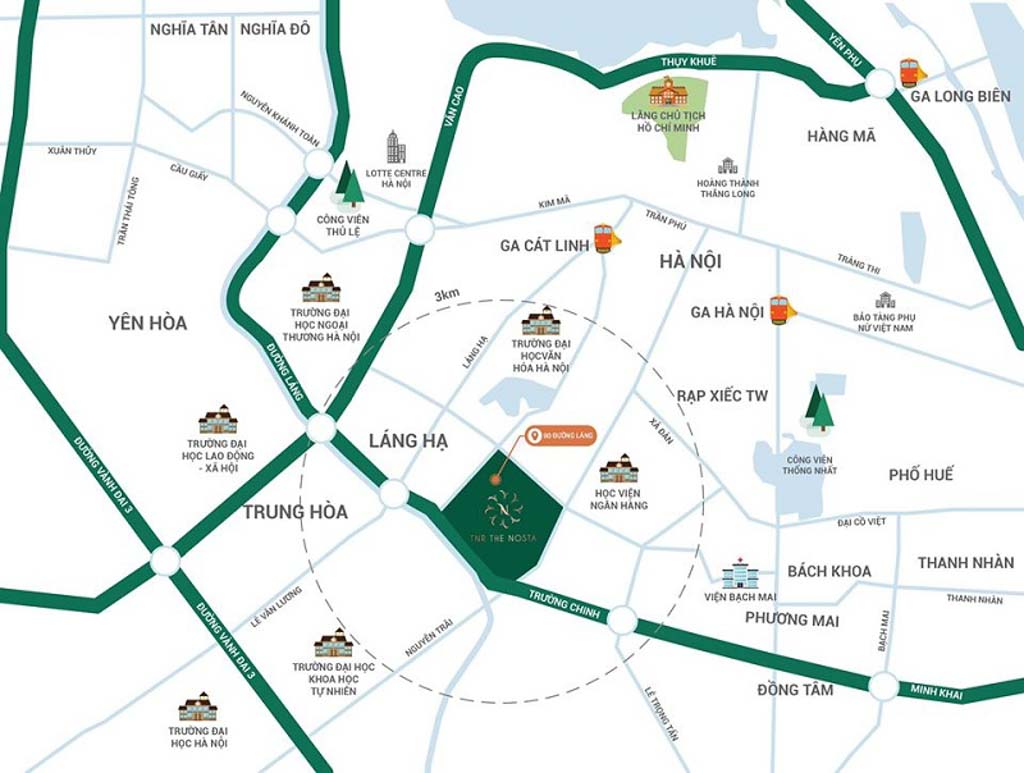 Vị trí TNR The Nosta ở đâu? Điểm mạnh yếu?