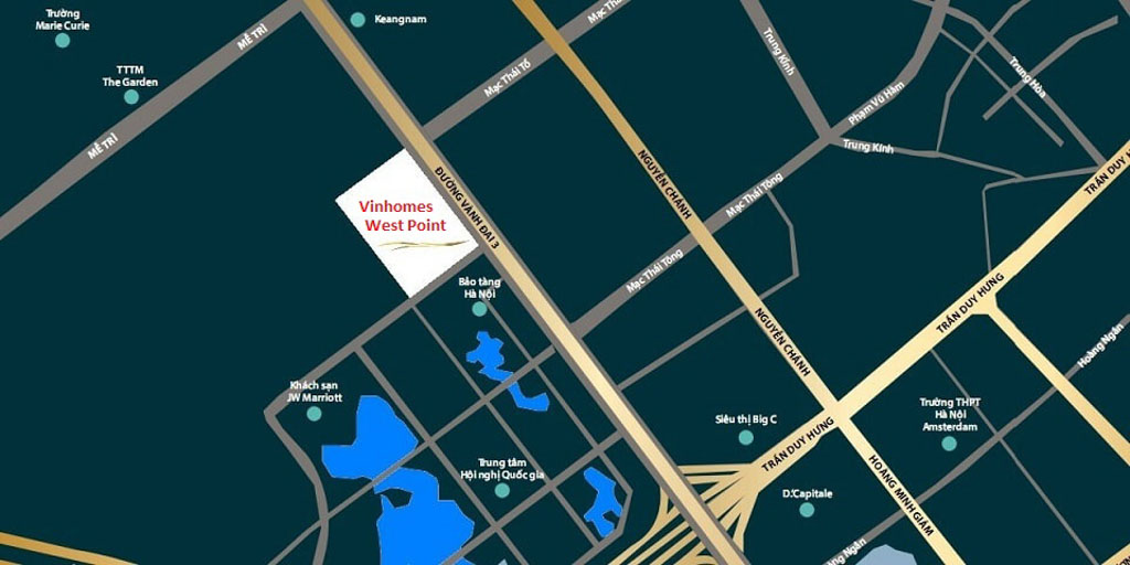 Vị trí Vinhomes West Point ở đâu? Có gì tiềm năng?