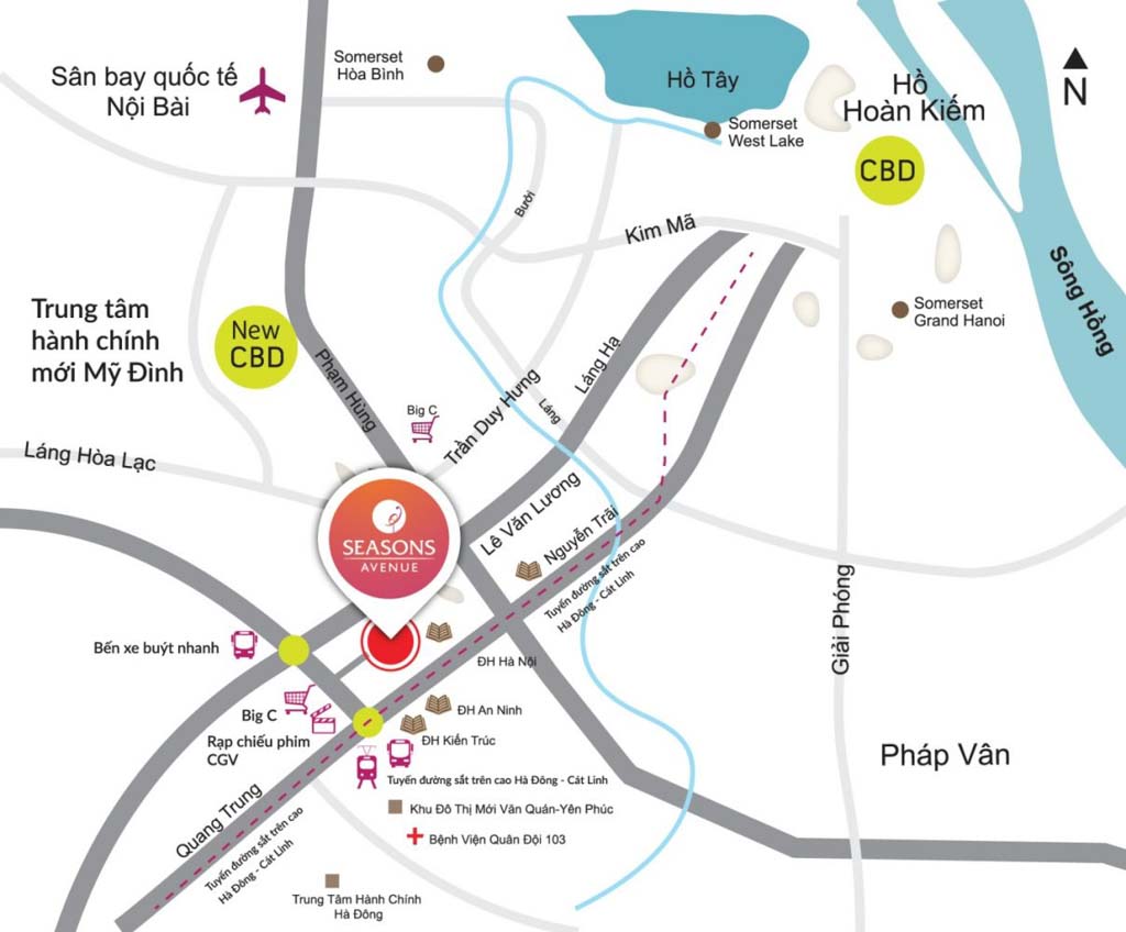 Vị trí Season Avenue ở đâu? Tiềm năng ra sao?