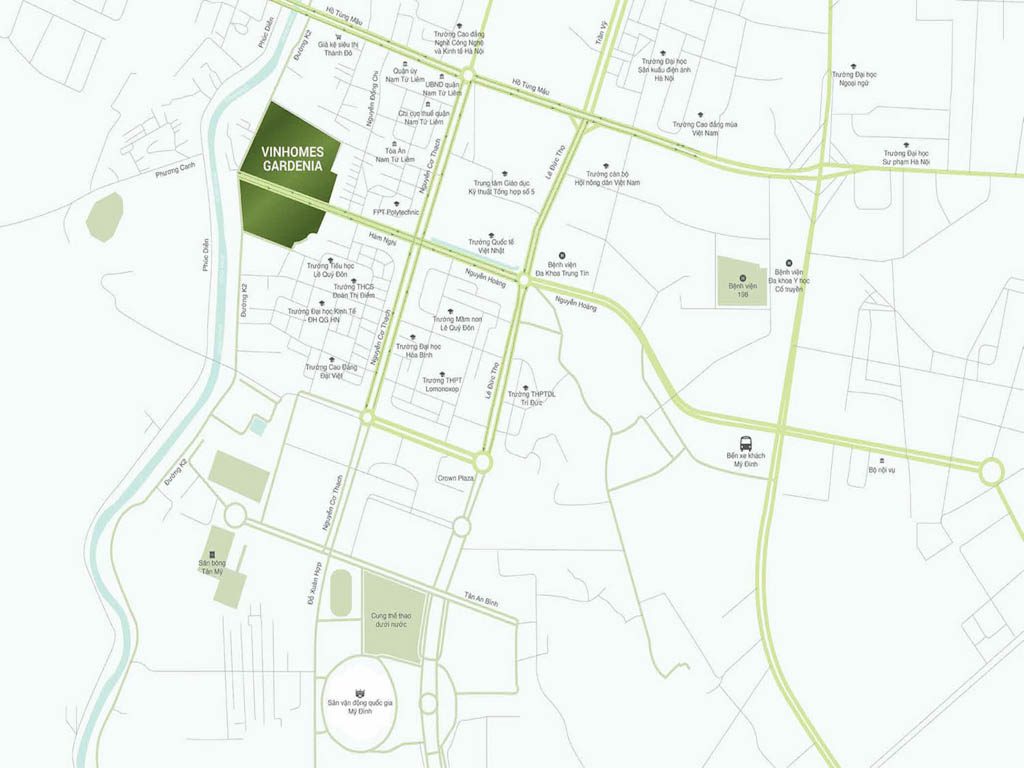 Vị trí Vinhomes Gardenia ở đâu? Tiềm năng ra sao?