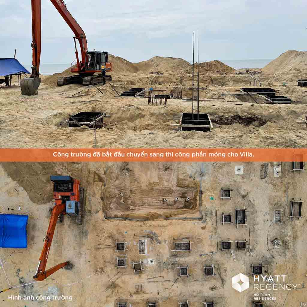 Tiến độ Hyatt Regency Hồ Tràm cập nhật 2022