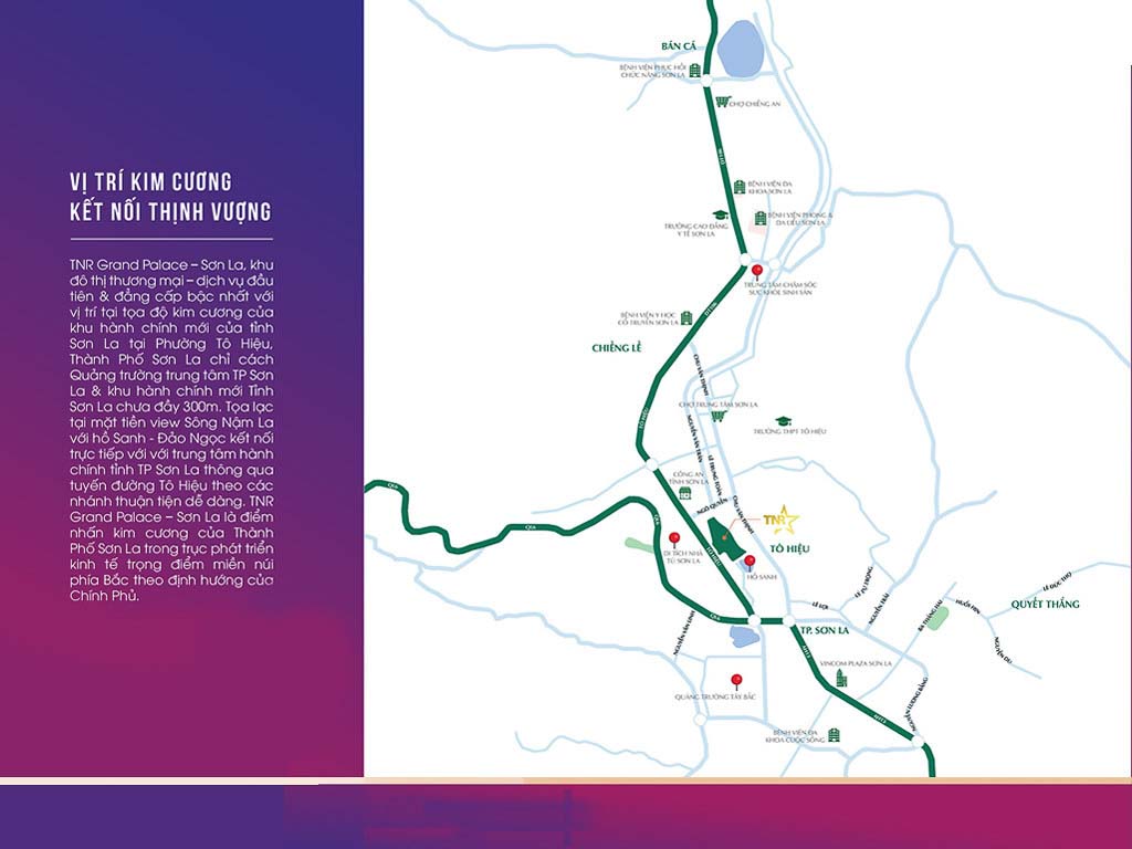 Vị trí TNR Grand Palace Sơn La ở đâu? Có tiềm năng gì?