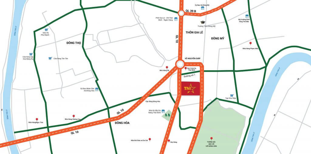 Vị trí TNR Grand Palace Thái Bình ở đâu? Tiềm năng ra sao?