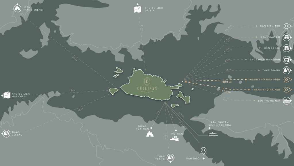 Vị trí Cullinan Resort Hòa Bình ở đâu? Tiềm năng ra sao?
