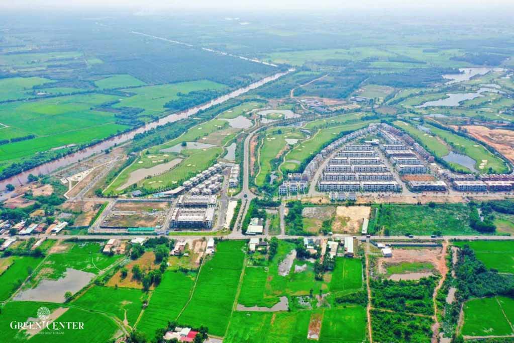 Tiến độ Green Center Long An cập nhật 2022