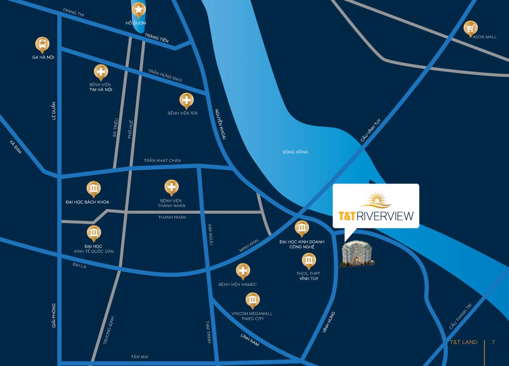 Vị trí T&T Riverview ở đâu? Tiềm năng ra sao?