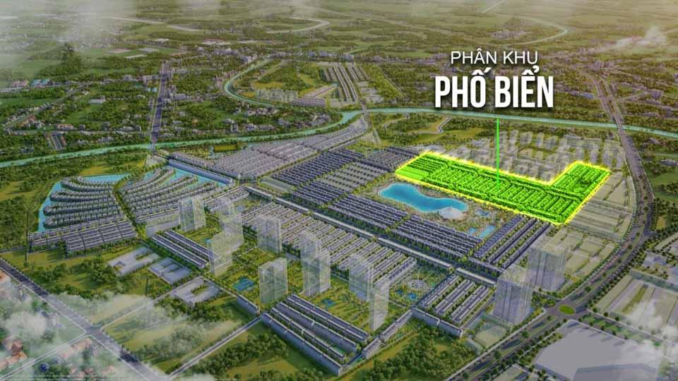 Phân khu Phố biển Vinhomes The Crown Đại An - Giá bán 2022