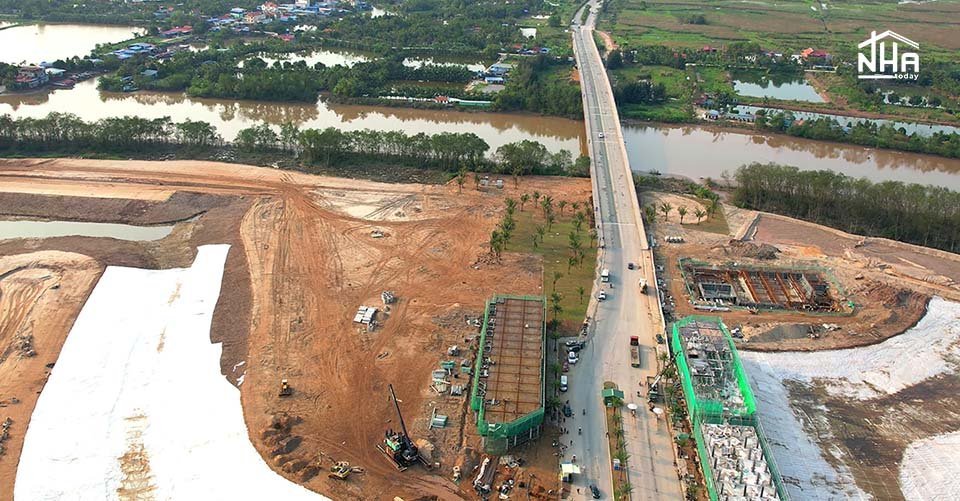 Cầu Vũ Yên 1 kết nối Vinhomes Royal Island