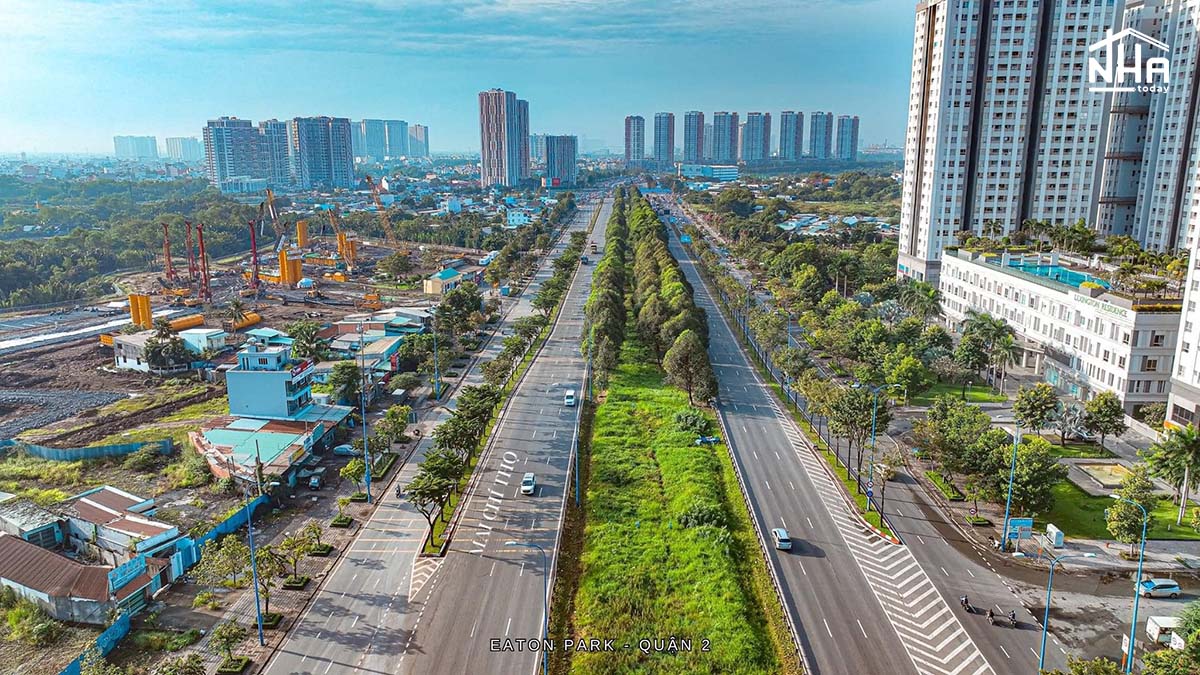 Đại lộ Mai Chí Thọ tác động ra sao đến Eaton Park?