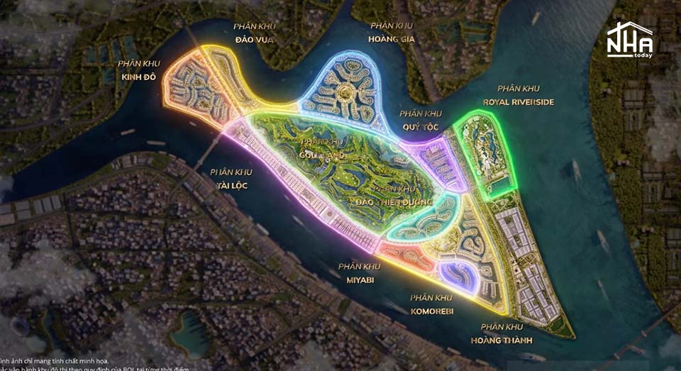 Các phân khu Vinhomes Vũ Yên