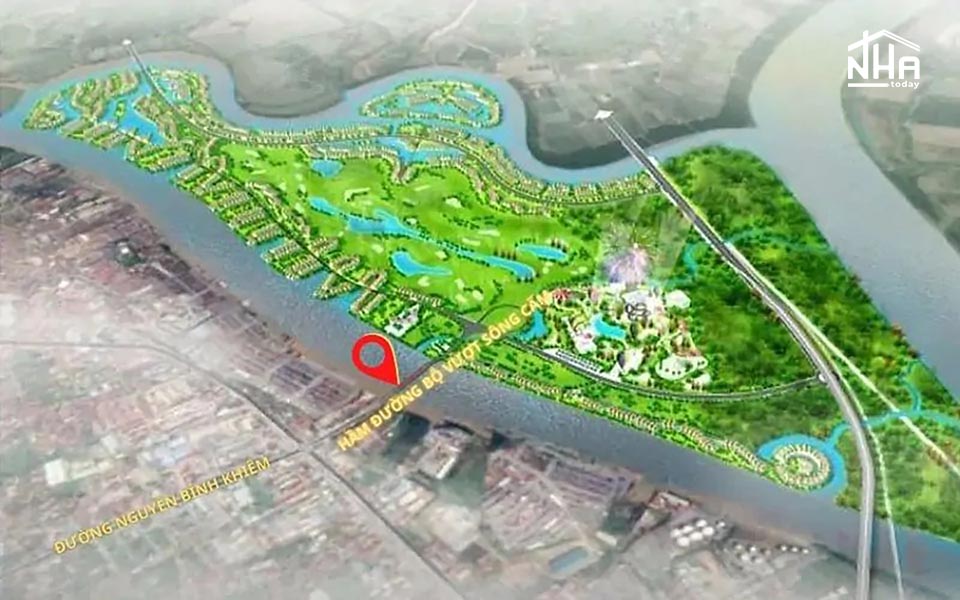 Hầm đường bộ qua đảo Vũ Yên